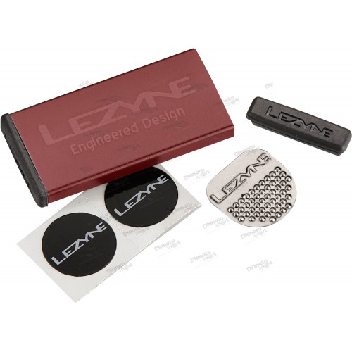 Набор латок Lezyne METAL KIT, 6 шт, красный