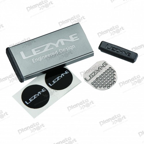 Набор латок Lezyne METAL KIT, 6 шт. серый