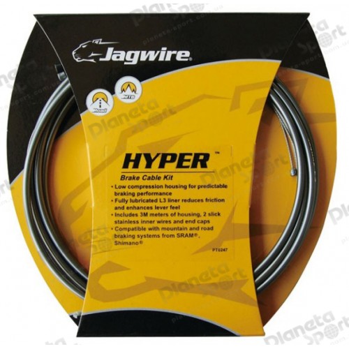 Комплект JAGWIRE Hyper UCK410 под тормоз - Ice Gray