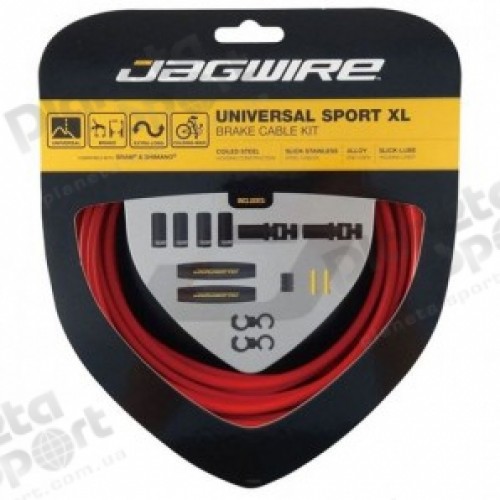 Комплект JAGWIRE Universal Sport XL UCK802 под тормоз - Red
