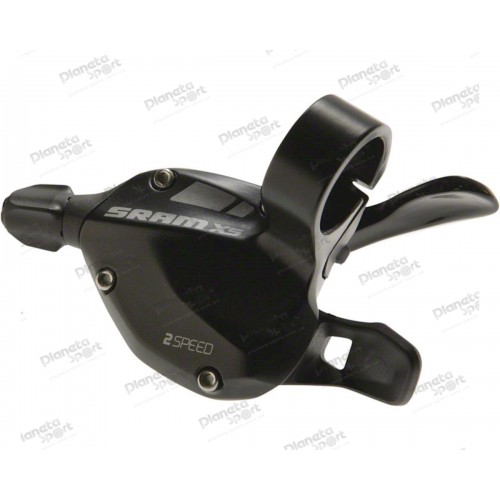 Манетки Sram SL X5 12A TRIGGER FRONT BLK 2S левая