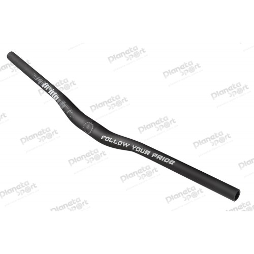 Руль Pride Riser 660x31.8 mm, черный