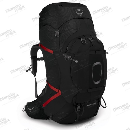 Рюкзак Osprey Aether Plus 100 Black L/XL серый