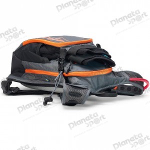 Рюкзак USWE AIRBORNE 9, серый с оранжевым