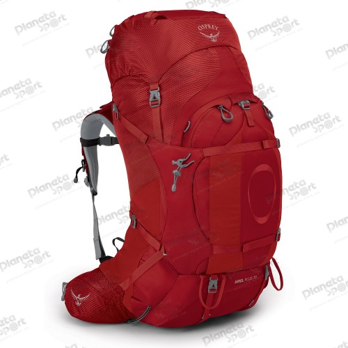 Рюкзак Osprey Ariel Plus 70 Carnelian Red WM/L красный