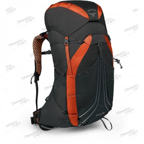 Рюкзак Osprey Exos 58 Blaze Black SM черный