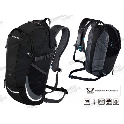 Рюкзак Shimano TSUKINIST 15L, черный