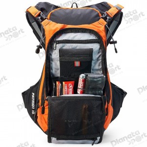 Рюкзак USWE PATRIOT Backprotector (защита спины) 15, оранжевый с черным