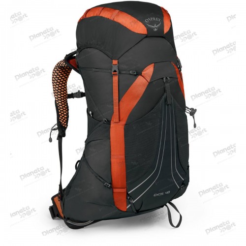 Рюкзак Osprey Exos 48 Blaze Black SM черный