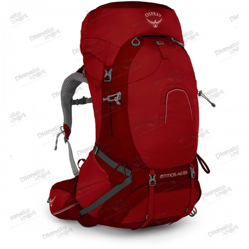 Рюкзак Osprey Atmos AG 65 Rigby Red MD красный