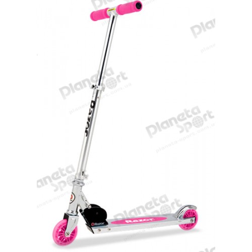 Самокат Razor Scooter A125 Al складной, механизм GS, pink