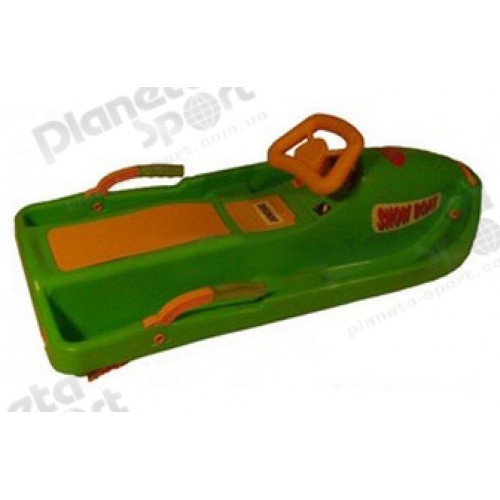 Снегокат PLAST KON SNOW BOAT зелен.