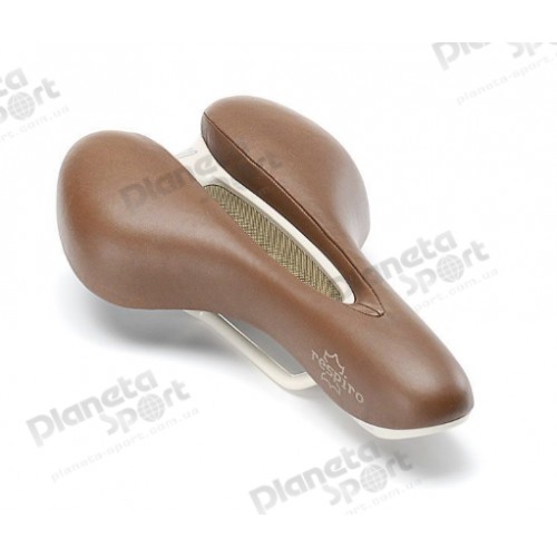 Седло Selle Royal Respiro Athletic Leather, база-Manganese Athletic, коричн. кож. покрытие