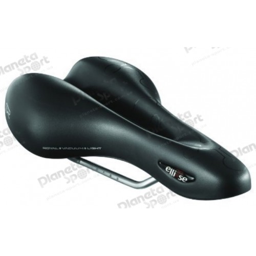 Седло Selle Royal Premium Athletic база-сталь Ellipse  Xsenium черный