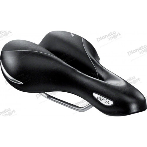 Седло Selle Royal Premium Ellipse Athletic база-сталь black act.tex/cool xsenium