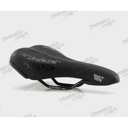 Седло Selle Royal Classic Moderate Freeway Fit, мужское, черное OXE рейлы, шкала установки