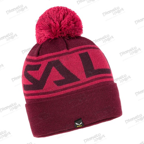 Шапка Salewa ANTELAO POM BEANIE 27975 6360, размер UNI58, фиолетовая