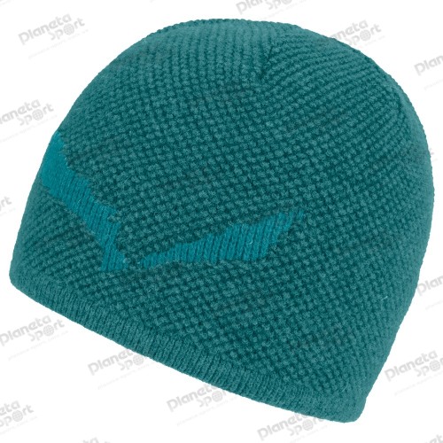 Шапка Salewa ORTLES WO BEANIE 25363 8731, размер UNI58, синяя