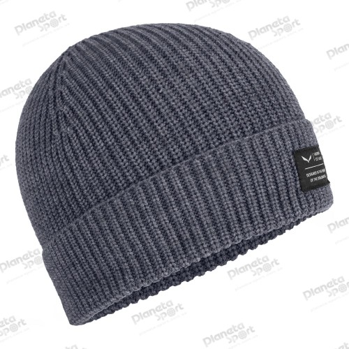 Шапка Salewa PUEZ BEANIE 27324 3960, размер UNI58, синяя