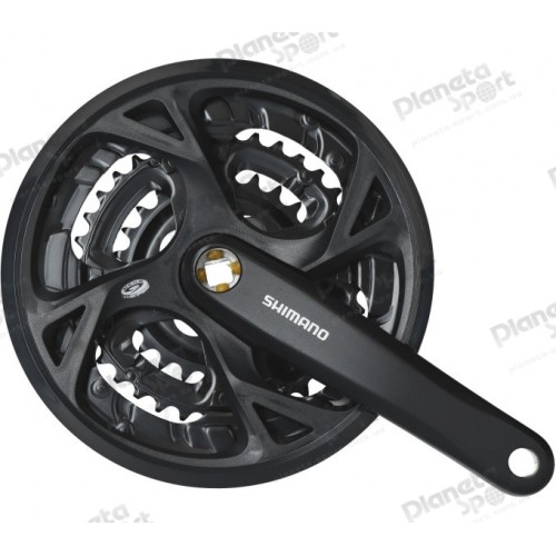 Комплект шатунов SHIMANO FC-M371-3 48T 175мм защита с болтами