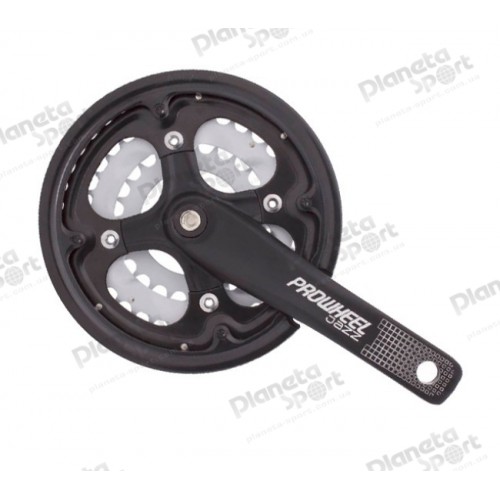 Комплект шатунов PROWHEEL Burner 42/34/24T 175mm black