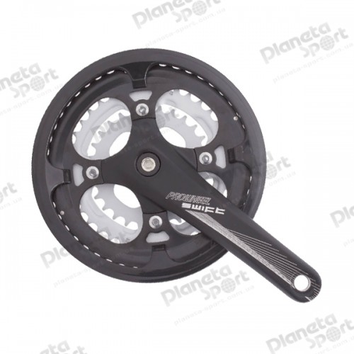 Комплект шатунов PROWHEEL SWIFT-201P 48/38/28T 170mm black