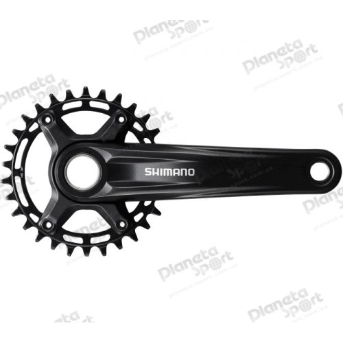 Комплект шатунов SHIMANO FC-MT510-1 32T 175мм, интегр. ось, CL-52мм, без каретки