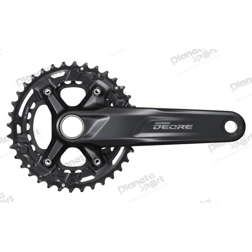 Комплект шатунов SHIMANO FC-M4100-2 DEORE 36X26T 175мм, интегр. ось, CL-48.8мм