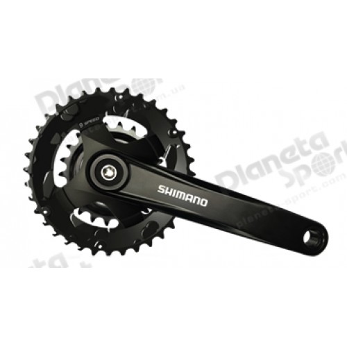 Комплект шатунов SHIMANO FC-MT101-2 36Х22Т 175мм, CL-48.8мм