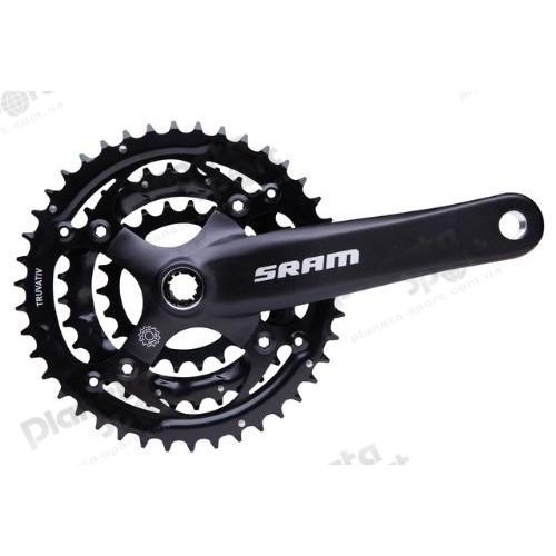 Комплект шатунов SRAM S600 9 3.0 22/32/44T шлиц PS L175мм