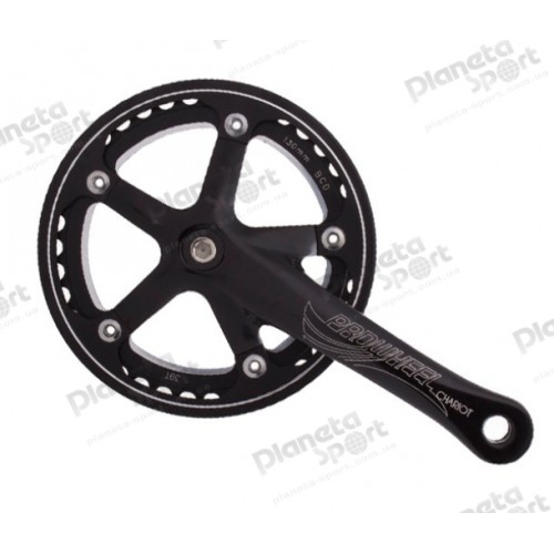 Комплект шатунов PROWHEEL FOLDING Chariot-611A 39T 175mm black