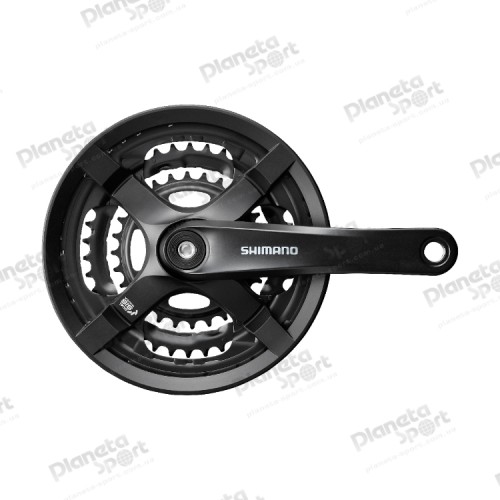 Комплект шатунов SHIMANO FC-M171 L170mm 48Т Black