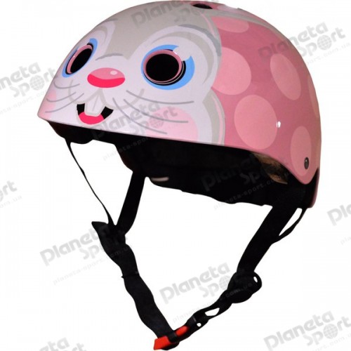 Шлем детский Kiddimoto Bunny, размер S 48-53см