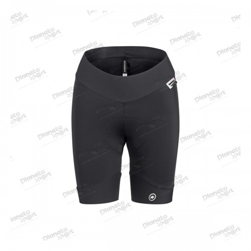 Велотрусы ASSOS Uma GT Half Shorts Evo Black Series lady, без лямок, женские, черные, S