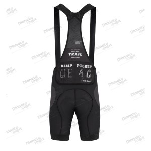 Велотрусы ASSOS Trail Liner Bib, на лямках, мужские, черные, XL