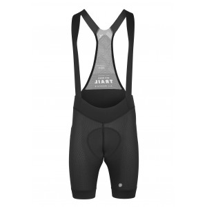 Велотрусы ASSOS Trail Liner Bib, на лямках, мужские, черные, XLG