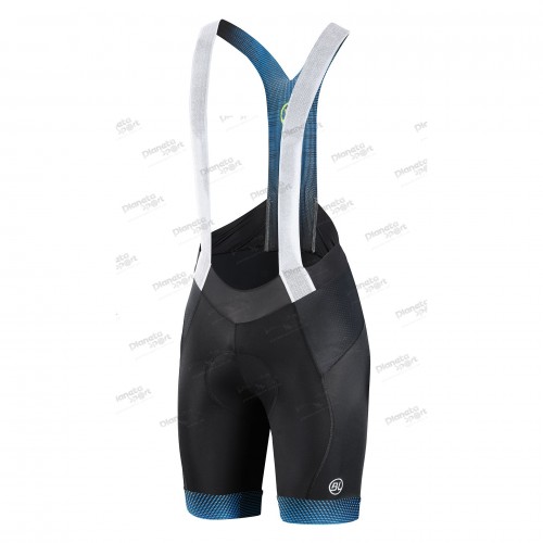 Велотрусы Bicycle Line TREVISO BIB SHORT, с памперсом, мужские, на лямках, черно-синие, размер L