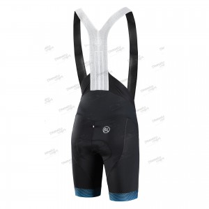 Велотрусы Bicycle Line TREVISO BIB SHORT, с памперсом, мужские, на лямках, черно-синие, размер M