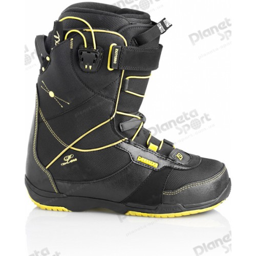Ботинки сноубордические Deeluxe Coco Lara размер 24,5 black/yellow