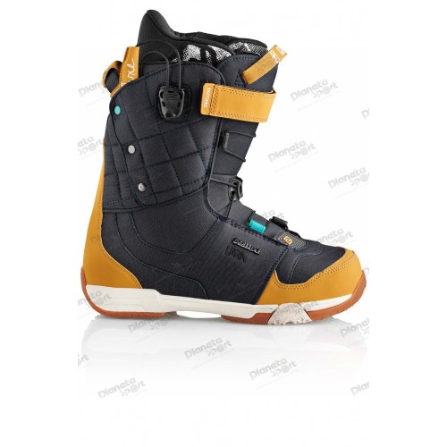 Ботинки сноубордические Deeluxe Ray Lara  размер 25,5 denim (темный джинс + беж кож.зам) 2013 год