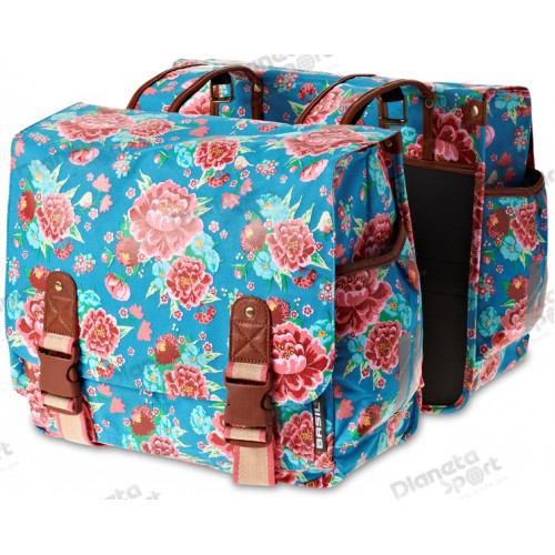 Сумка-штаны на/баг Basil BLOOM-DOUBLE BAG 35л. diva blue