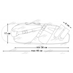 Сумка подседельная компрессионная Apidura Backcountry Saddle Pack (14L)