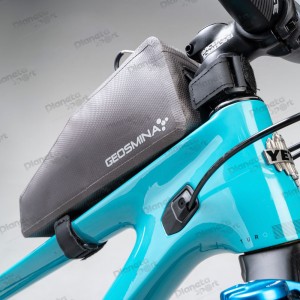 Сумка на верхнюю трубу GEOSMINA Large Top Tube Bag (1L), 160г, серая