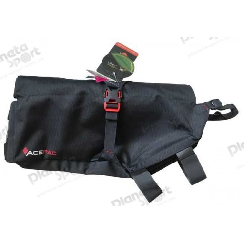 Сумка на раму Acepac ROLL FRAME BAG M, серая