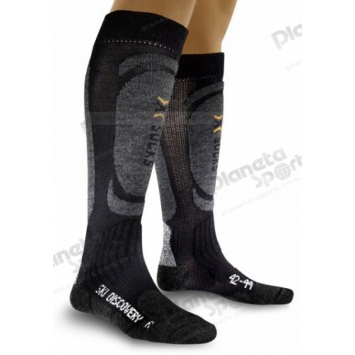 Термоноски лыжные Discovery x-socks , X13 Black/Antracite, 45/47