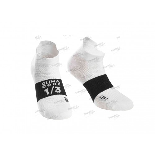 Носки ASSOS Assosoires Hot Summer Socks, белые, II/44-47