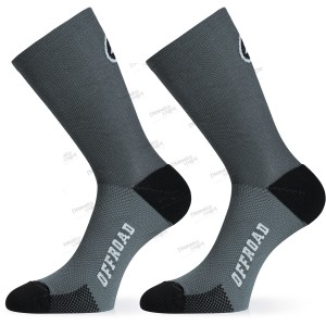 Носки ASSOS XC Socks Torpedo, серые, II/43-46