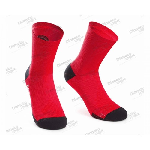 Носки ASSOS XC Socks Rodo, красные с черным, II/43-46