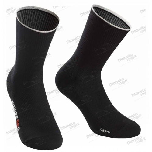 Носки ASSOS Equipe RSR Socks Black Series, черные 0/35-38