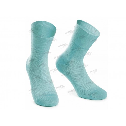 Носки ASSOS Mille GT Socks Aqua, бирюзовые, I/39-42